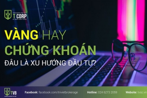 VÀNG HAY CHỨNG KHOÁN – ĐÂU LÀ XU HƯỚNG ĐẦU TƯ?